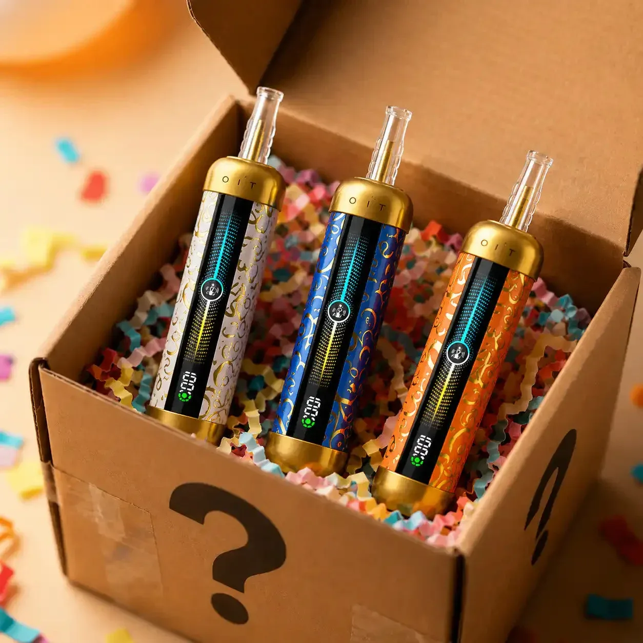 5 Pack Olit Hookalit 60k Pro Disposable E-Hookah Mystery Box