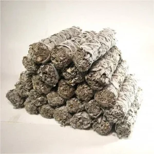 6" California White Sage Smudge Stick