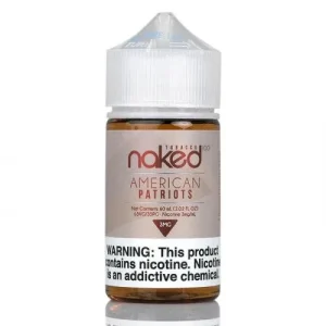 AMERICAN PATRIOTS - NAKED 100 TOBACCO - 60ML