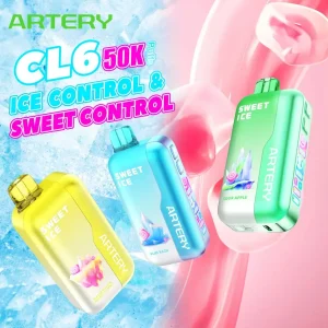 ARTERY CL6 Sweet & Ice Control Disposable Device – 50000 Puffs