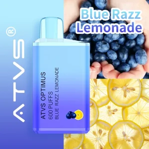ATVS OPTIMUS Disposable Vape 600 Puffs – Blue Razz Lemonade