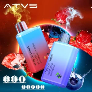 ATVS OPTIMUS Disposable Vape 600 Puffs – Strawberry Energy