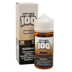 Bacco - 3mg - Keep It 100 - 100mL