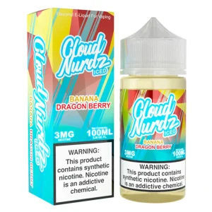 Banana Dragon Berry Iced Cloud Nurdz 100ml