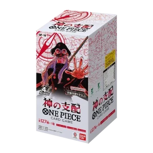 Bandai One Piece TCG OP-18 The Dominion of God Japanese Booster Box