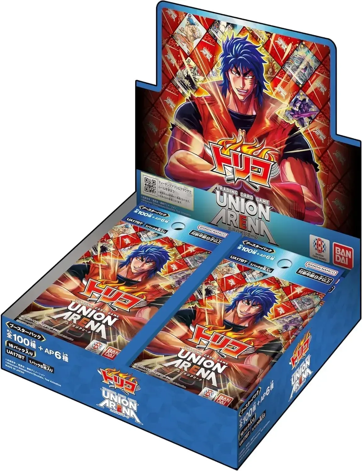 Bandai Union Arena Toriko Trading Card UA17BT Booster Pack Box 16 Packs