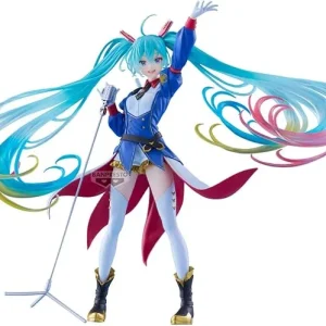 Banpresto Gundam x Hatsune Miku Anniversary Figure, 8.3-inch