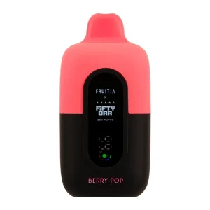 Berry Pop FRUITIA X Fifty Bar 20K - Vapeoutletus Online Vape Store