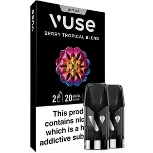 Berry tropical blend Vuse Ultra pods 2 pack