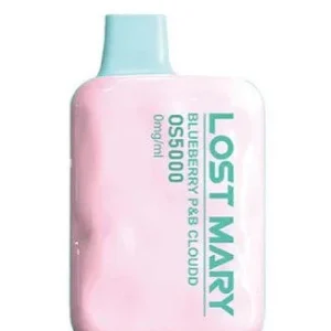 Blue Cotton Candy Lost Mary OS5000 Zero Nic