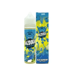 Blue Raspberry Candy By Bazooka Sour Straws 60ML