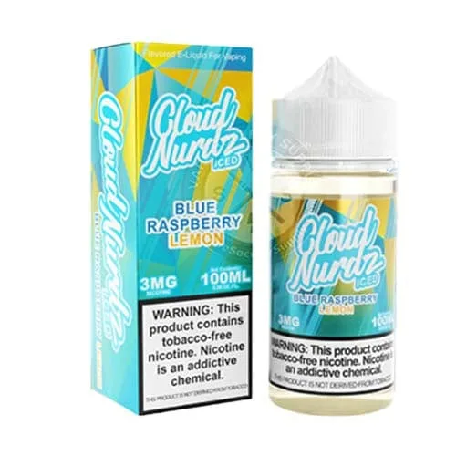 Blue Raspberry Lemon Iced by Cloud Nurdz 100ML