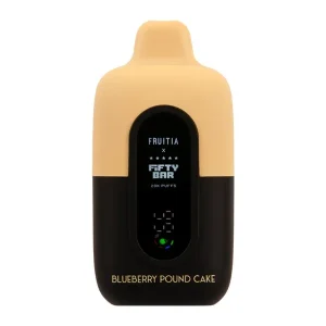 Blueberry Pound Cake FRUITIA X Fifty Bar 20k - Vapeoutletus Online Vape Store
