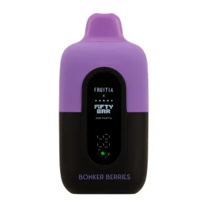 Bonker Berries FRUITIA X Fifty Bar 20K - Vapeoutletus Online Vape Store