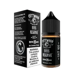 Boss Reserve Salt by Cuttwood Salt 30ML