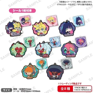 Bushiroad Panty Stocking Rubber Key Holder Art Box with Seal