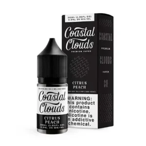Citrus Peach Salt Nic by Coastal Clouds 30ML