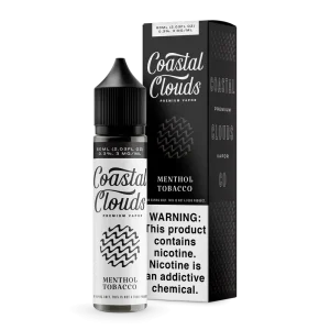 Coastal Clouds – Menthol Tobacco – 60ML E-Liquid