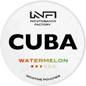 Cuba White Line Watermelon Nicotine Pouches 10mg (5 Pack)