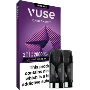 Dark cherry Vuse pods 2 pack