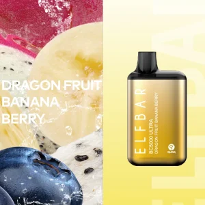 ELF BAR BC5000 ULTRA Disposable Vape 5000 Puffs – Dragon Fruit Banana Berry