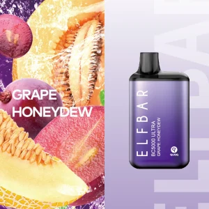 ELF BAR BC5000 ULTRA Disposable Vape 5000 Puffs – Grape Honeydew