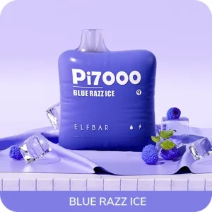 ELF BAR PI7000 Disposable Vape 7000 Puffs – Blue Razz Ice