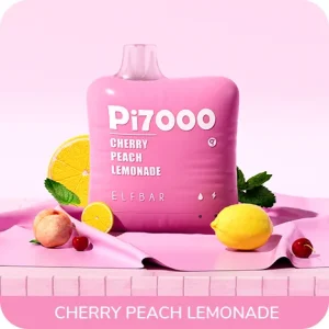ELF BAR PI7000 Disposable Vape 7000 Puffs – Cherry Peach Lemonade