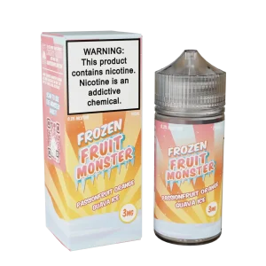 Frozen Fruit Monster – Passionfruit Orange Guava Ice – 100ML E-Liquid