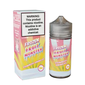 Frozen Fruit Monster – Strawberry Banana Ice – 100ML E-Liquid