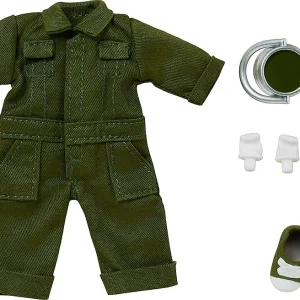 Good Smile Company Nendoroid Doll Khaki Jumpsuit - Colorful and Stylish Outfit