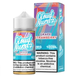 Grape Strawberry Iced by Cloud Nurdz TFN 100mL