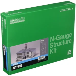 Greenmax N Gauge Railway Model - Local Government Office 2203 Supplies