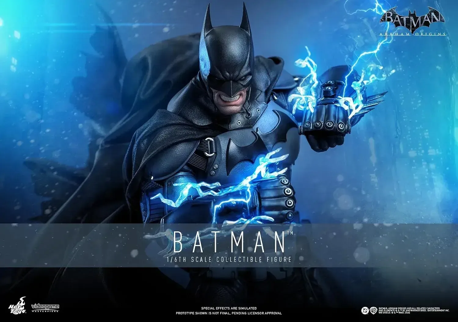 Hot Toys Batman Arkham Begins 1/6 Scale Figure, 13-Inch Model - Image 2