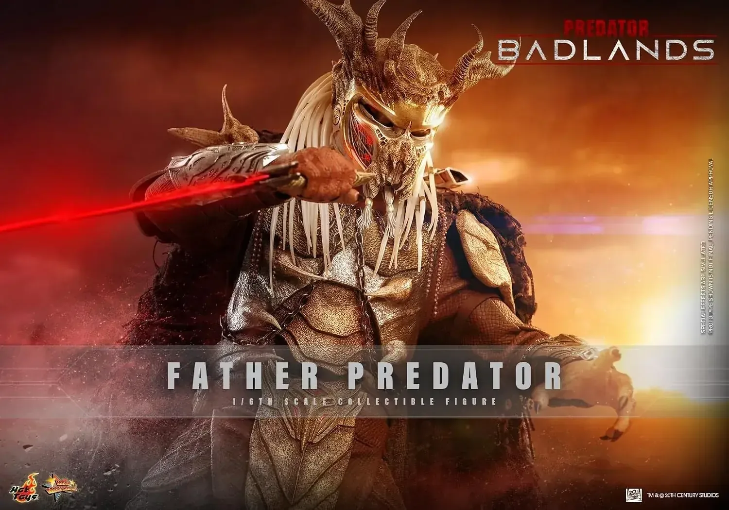 Hot Toys Movie Masterpiece Predator Badland Neol 1:6 Scale Figure - Image 2