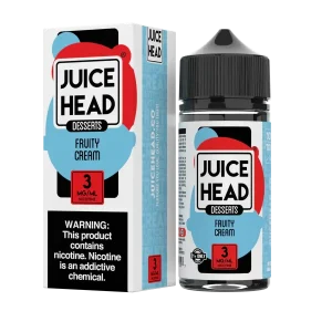 Juice Head Desserts – Fruity Cream – 100ML E-Liquid