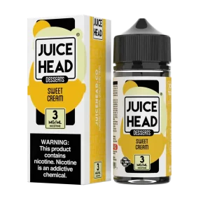 Juice Head Desserts – Sweet Cream – 100ML E-Liquid