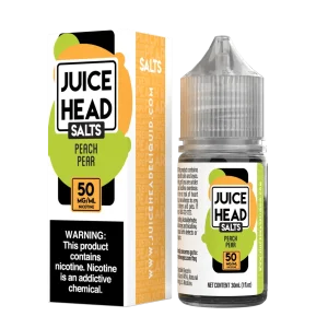Juice Head Salts – Peach Pear – 30ML E-Liquid