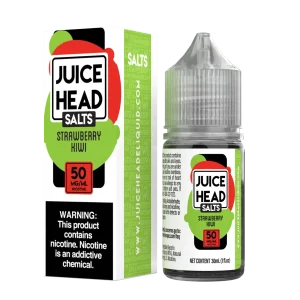 Juice Head Salts – Strawberry Kiwi – 30ML E-Liquid