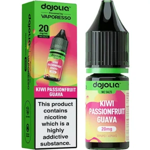 Kiwi passionfruit guava DOJOLIQ e-liquid by Vaporesso 10ml