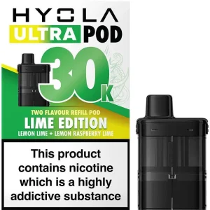 Lime edition Hyola Ultra 30K pod & refill 20ml