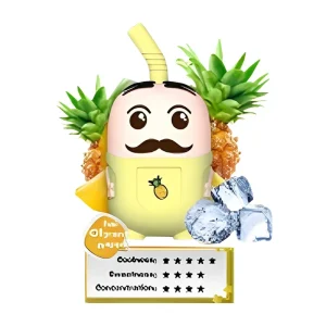 Lovely Family Disposable 8000 Puffs – Pineapple Ice
