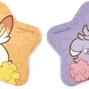Marimocraft Pokemon Peace 2pc Star Badge Set Scorbunny Espurr