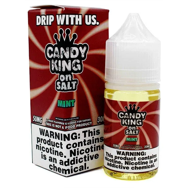 Mint - 50mg - Candy King On Salt - 30mL