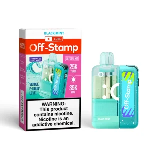 Off-Stamp X-CUBE “CRYSTAL CUBE” 35K Disposable KIT Powered By LOST MARY – 35000 Puffs