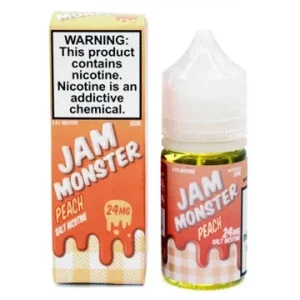Peach - 48mg - Jam Monster Salts - 30mL