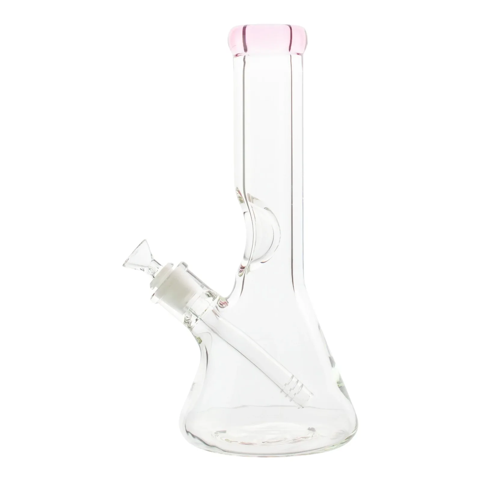 Pink Little Dipper Beaker Bong - 12in - Image 2