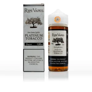 Platinum Tobacco Ripe Vapes 120mL