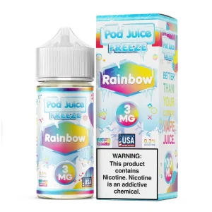 Pod Juice FREEZE – Rainbow – 100ML E-Liquid