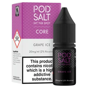 Pod Salt Core Grape Ice 10ml Nicotine Salt E-Liquid
